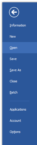 File Menu